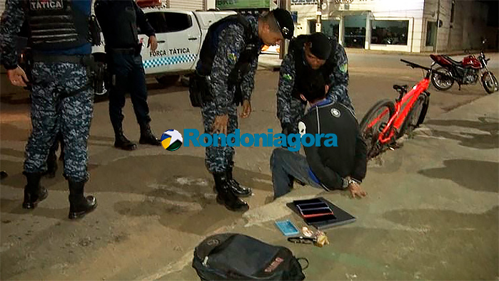 Ladrão do arrastão é preso por policial de folga